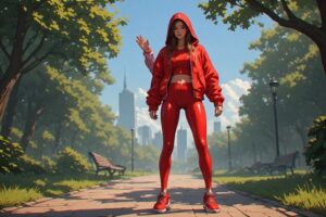 The Red Outfit Marathon Nobody Was Ready For