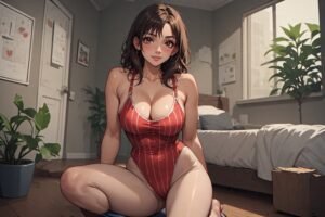 The Red Swimsuit Fit Check